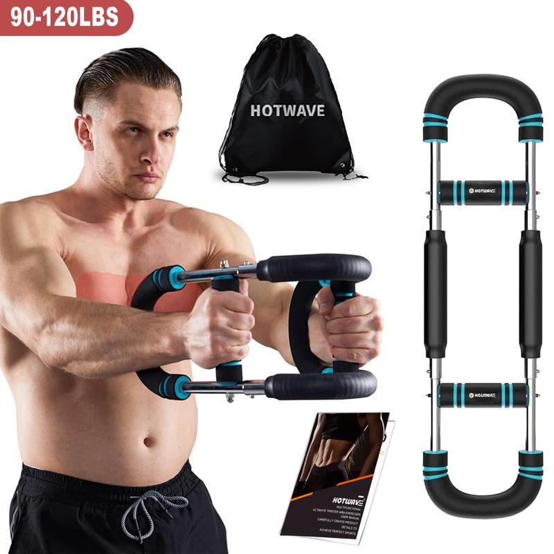 HOTWAVE Arm Trainer, Adjustable Chest Workout Equipment, Arm Trainer for Men, Chest Trainer for Men, Shoulder Muscle Training, Portable Spring Resistance Home Fitness Equipment Outdoorfun