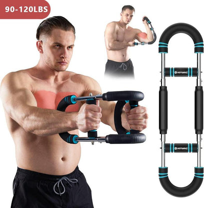 HOTWAVE Arm Trainer, Adjustable Chest Workout Equipment, Arm Trainer for Men, Chest Trainer for Men, Shoulder Muscle Training, Portable Spring Resistance Home Fitness Equipment Outdoorfun